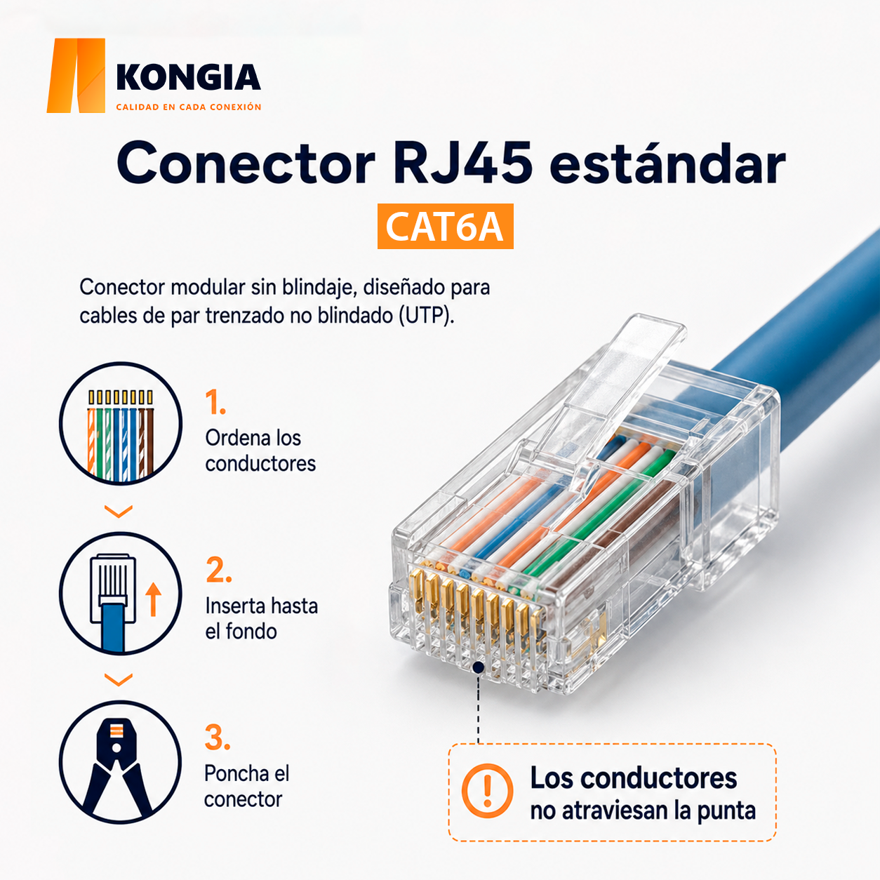 KNC-RJ45-6A-U-ST30-100 Infografía 1